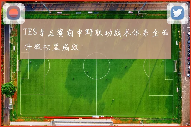 TES季后赛前中野联动战术体系全面升级初显成效